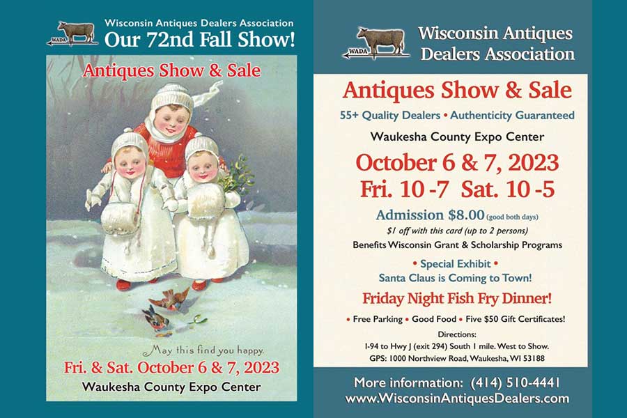 72nd-Fall-Wisconsin-Antiques-Dealers-Association-Show-&-Sale